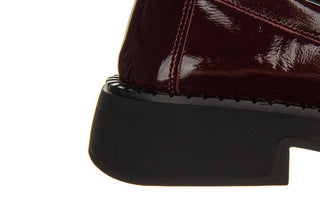 Mokasyny Bayla-161 157 2343 72 Bordo Patent 161610, Skóra lakierowana