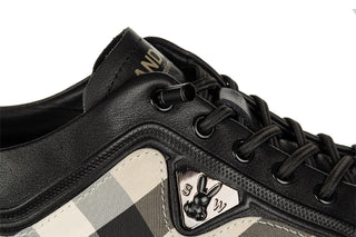 Półbuty Andiamo E40808A Black 514242, Czarny, Skóra naturalna