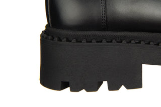 Mokasyny Bayla-159 4773 076-P Czarny Lico 159153, Skóra naturalna