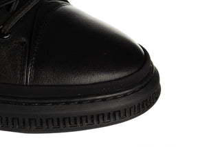 Półbuty Andiamo E40802B Black 514240, Czarny, Skóra naturalna