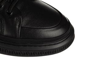 Półbuty Andiamo E40807A Black 514241, Czarny, Skóra naturalna