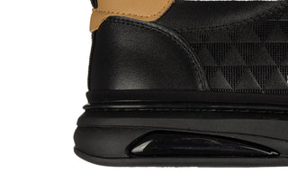 Półbuty Andiamo E40807A Black 514241, Czarny, Skóra naturalna