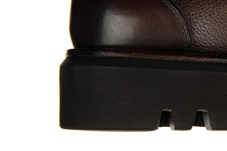 Półbuty John Doubare B393-G1-SW5 Brown 104230, Brązowy, Skóra naturalna