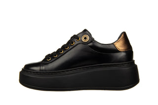 Półbuty Bayla-159 4873 076-P Czarny Lico 159150, Skóra naturalna