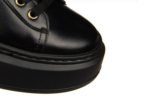 Półbuty Bayla-159 4873 076-P Czarny Lico 159150, Skóra naturalna