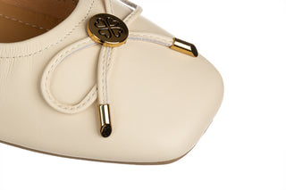 Półbuty Loretta Vitale E40301 Beige 514246, Beżowy, Skóra naturalna