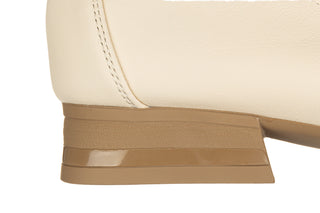 Półbuty Loretta Vitale E40301 Beige 514246, Beżowy, Skóra naturalna