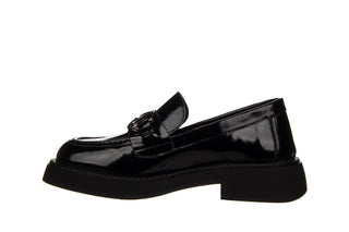 Mokasyny Bayla-161 157 2343 32 Black Patent 161609, Czarny, Skóra lakierowana