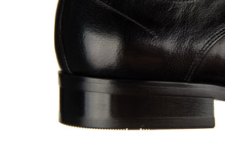 Półbuty John Doubare QA526-C6-A78 Black 104238, Czarny, Skóra naturalna