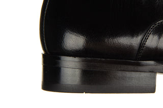 Trzewiki John Doubare H35B-50-183 Black 104233, Czarny, Skóra naturalna