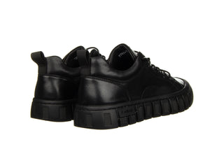 Półbuty Fabio Moretti 72661-1 Black 104220, Czarny, Skóra naturalna