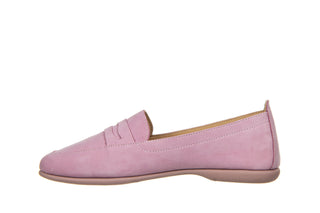 Półbuty Bayla-161 158 2317 Lilac Nubuck 161473, Różowy, Skóra naturalna
