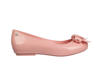 Baleriny Melissa Dora Hot Ad Pink 010455, Różowy, Guma