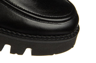 Półbuty Bayla-159 4765 076-P Czarny Lico 159157, Skóra naturalna