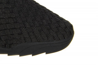 Półbuty Rock Inoko Black 032965, Czarny, Materiał