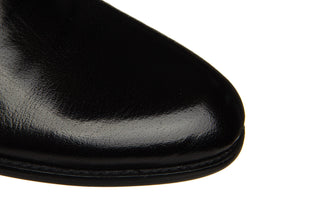 Półbuty John Doubare 720-82-183 Black 104222, Czarny Skóra naturalna