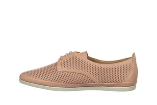 Półbuty Bayla-161 158 23702 Nude 161485, Różowy, Skóra naturalna