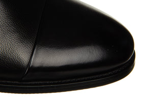 Półbuty John Doubare V43-33-T1 Black 104226, Czarny, Skóra naturalna