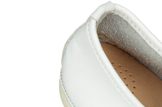 Półbuty Bayla-161 158 706 White 161711, Biały, Skóra naturalna