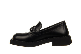 Półbuty Bayla-161 157 2343 10 Black 161608, Czarny, Skóra naturalna