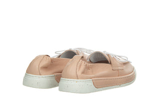 Półbuty Bayla-161 086 28104 Nude 161465, Różowy, Skóra naturalna