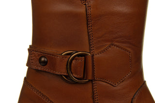 Kozaki Bayla-161 077 46540 315 Coconut 161739, Brązowy, Skóra naturalna