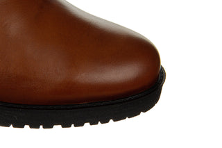 Kozaki Bayla-161 077 46540 315 Coconut 161739, Brązowy, Skóra naturalna