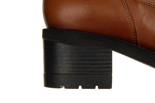 Kozaki Bayla-161 077 46540 315 Coconut 161739, Brązowy, Skóra naturalna