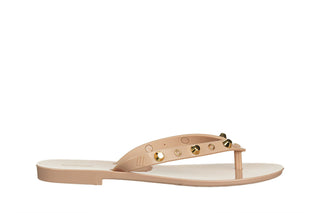 Japonki Melissa Harmonic Studs II Ad Pink 010464, Różowy, Guma