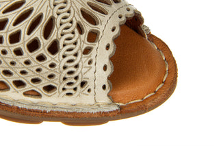 Półbuty Bayla-161 174 4102 1 03 Beige 23 161514, Beżowy, Skóra naturalna