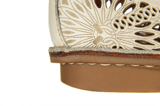 Półbuty Bayla-161 174 4102 1 03 Beige 23 161514, Beżowy, Skóra naturalna