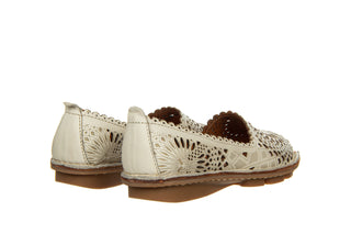 Półbuty Bayla-161 174 4102 1 03 Beige 23 161514, Beżowy, Skóra naturalna