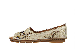 Półbuty Bayla-161 174 4102 1 03 Beige 23 161514, Beżowy, Skóra naturalna