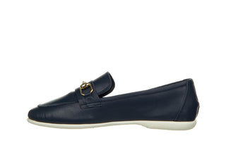 Mokasyny Bayla-161 158 2320 Navy 61477, Granatowy, Skóra naturalna