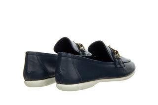 Mokasyny Bayla-161 158 2320 Navy 61477, Granatowy, Skóra naturalna