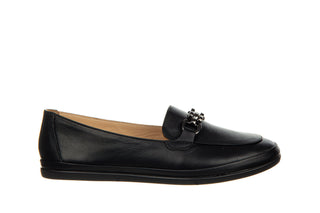 Mokasyny Bayla-161 158 23703 Black 161487, Czarny, Skóra naturalna