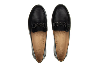 Mokasyny Bayla-161 158 23703 Black 161487, Czarny, Skóra naturalna