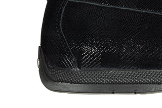 Mokasyny John Doubare 628A-3-H04X259 Black 104241, Czarny, Skóra naturalna