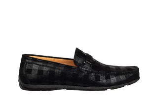 Mokasyny John Doubare 628A-3-H04X259 Black 104241, Czarny, Skóra naturalna