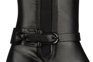 Kozaki Bayla-161 077 44596 30249 01 Black 161736, Czarny, Skóra naturalna