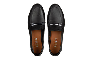 Półbuty Bayla-161 022 3406 Black 161680, Czarny, Skóra naturalna