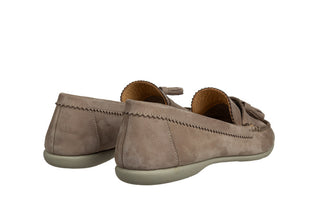 Mokasyny Bayla-161 158 2401 Tie Nubuck 161707, Szary, Skóra naturalna