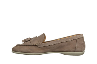 Mokasyny Bayla-161 158 2401 Tie Nubuck 161707, Szary, Skóra naturalna