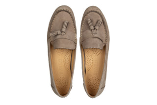 Mokasyny Bayla-161 158 2401 Tie Nubuck 161707, Szary, Skóra naturalna