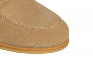 Mokasyny Bayla-159 4591 007-P Beż Lico 159117, Skóra naturalna