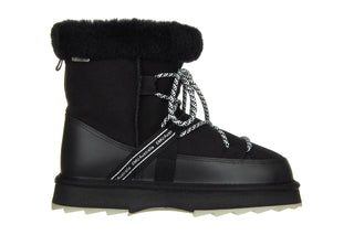 Śniegowce Emu Blurred Black 23 119172, Czarny, Skóra naturalna