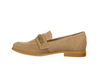 Mokasyny Bayla-159 4591 007-P Beż Lico 159117, Skóra naturalna