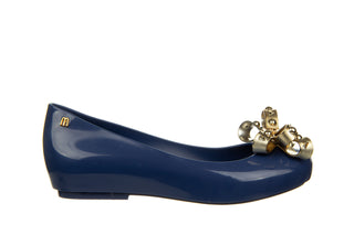Baleriny Melissa Dora III Ad Blue Gold 010431, Granatowy, Guma