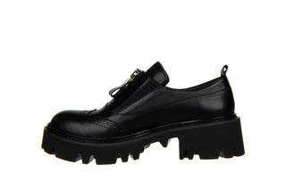 Półbuty Bayla-161 054 2894 03 Black 161383, Czarny, Skóra naturalna