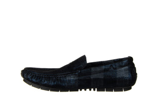 Mokasyny John Doubare Y198-109 Black 104177, Czarny, Skóra naturalna